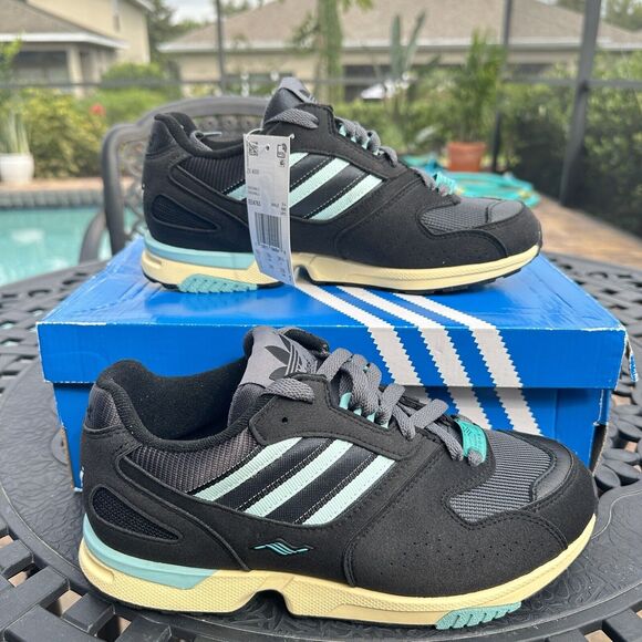 Adidas ZX 4000 Black Ice Mint Men\'s Athletic Shoes EE4763 Size 6 main image 11